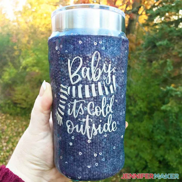 DIY Vinyl Decals For Tumblers Cozy Fall Winter Sayings Jennifer Maker