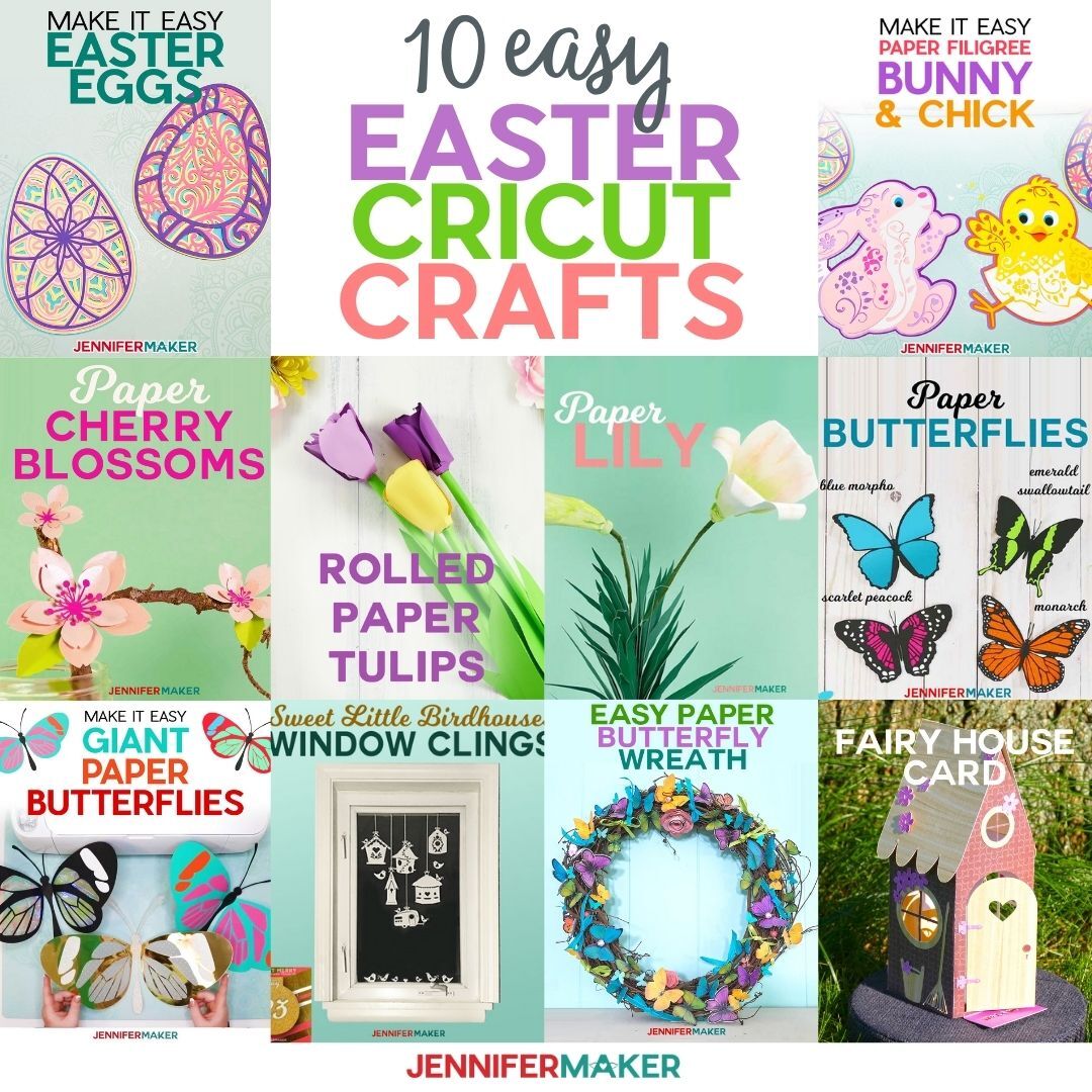 Cricut Easter Ideas: 10 Cute & Easy Projects!