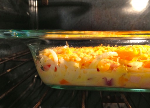Healthy Egg, Cheese, & Hash Brown Casserole is 100% Simply Filling on Weight Watchers! | JenuineMom.com