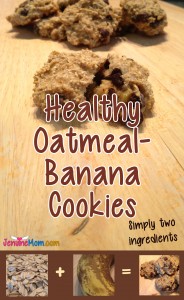 Healthy Oatmeal-Banana Cookies: You Need Just Two Ingredients!