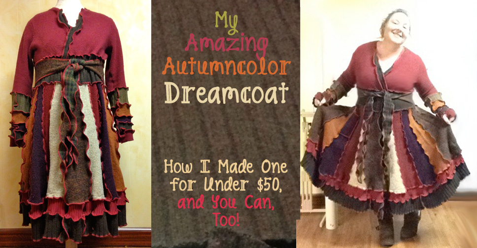 My Amazing Autumn color Dreamcoat A Journey to Make a Katwise Inspired Sweater Coat For Under 50 Jennifer Maker