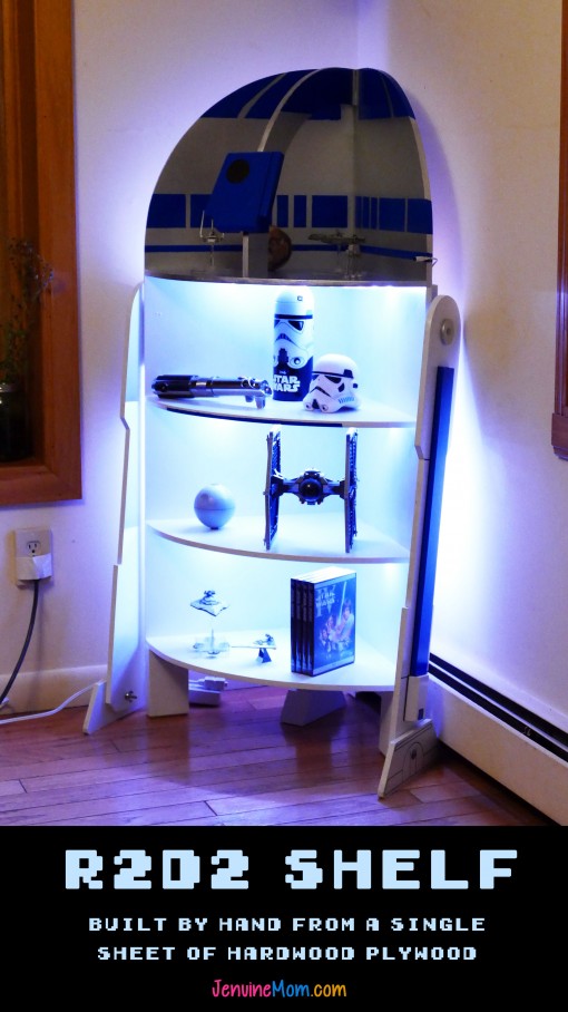 R2 D2 Nerd Shelf Make Your Own With Our Tips And Plans