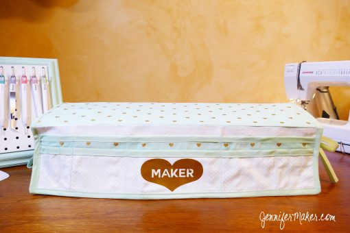 My Cricut Maker Mat: Organizer + Dust Cover in One! - Jennifer Maker