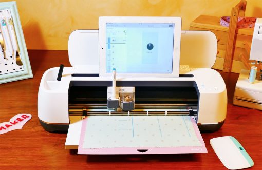 Cricut Maker cutting fabric