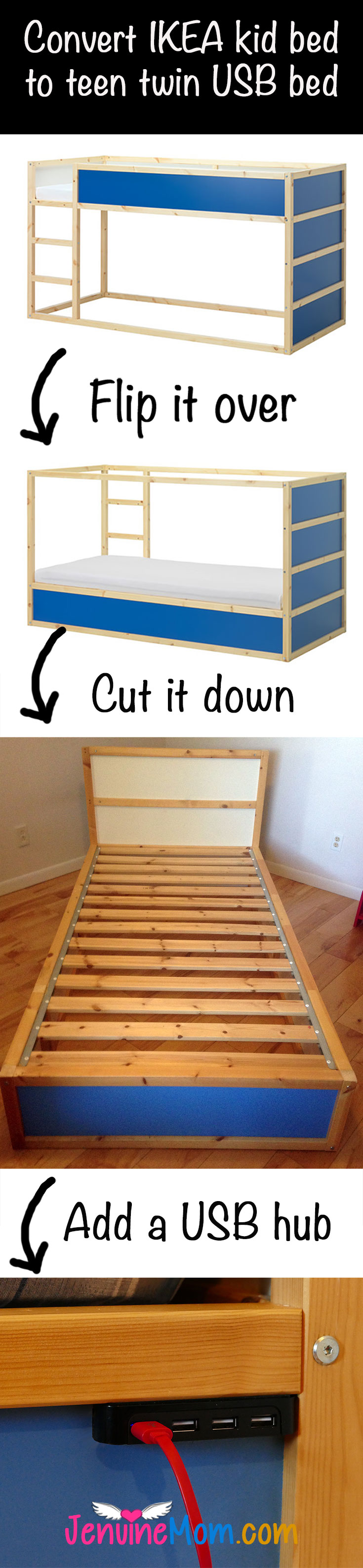 kura ikea bed