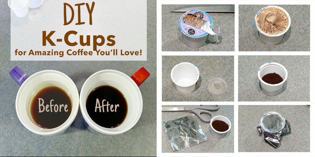 How to Make DIY K-Cups For Amazing Coffee You'll Love - Jennifer Maker