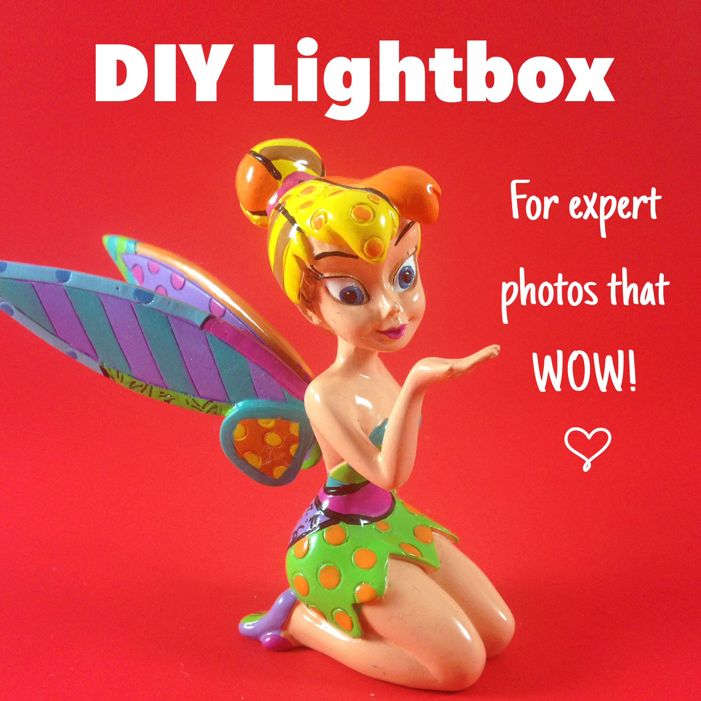 DIY Lightbox for Expert Photos that Wow! Step-By-Step Tutorial | JenuineMom.com