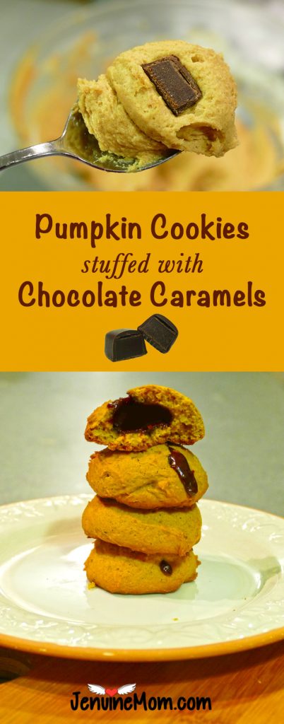 pumpkin-cookies-chocolate-caramels-gooey