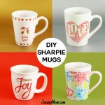 DIY Sharpie Mugs Tutorial | JenuineMom.com