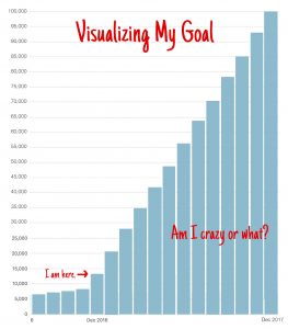 Visualizing Traffic Goals | JenuineMom.com