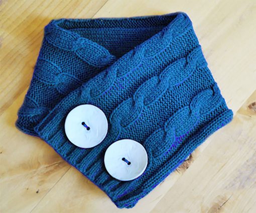 DIY Sweater Cowl Scarves