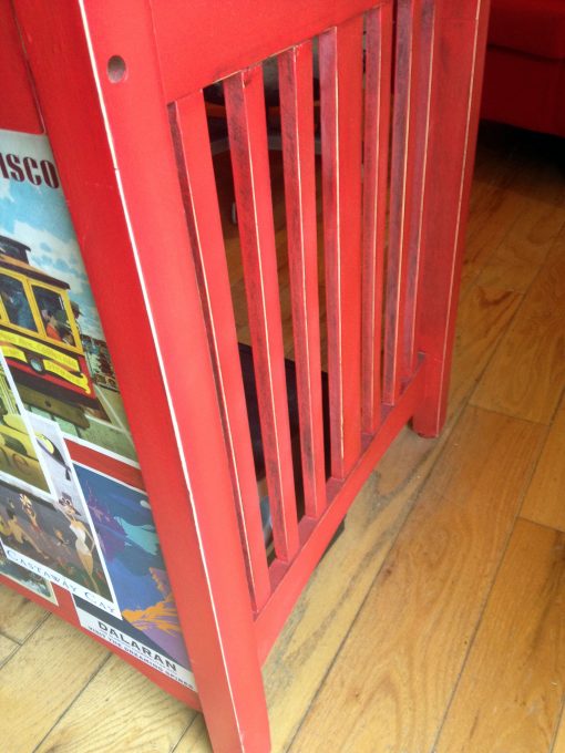 DIY Computer Desk From An Old, Broken Foyer Table | Upcycling | JenuineMom.com