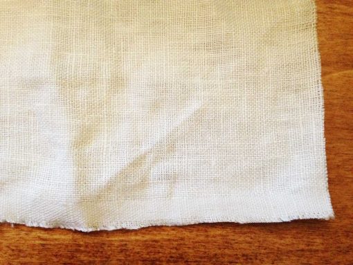 DIY Hand Hemstitched Handkerchief | Drawn Thread Work | JenuineMom.com