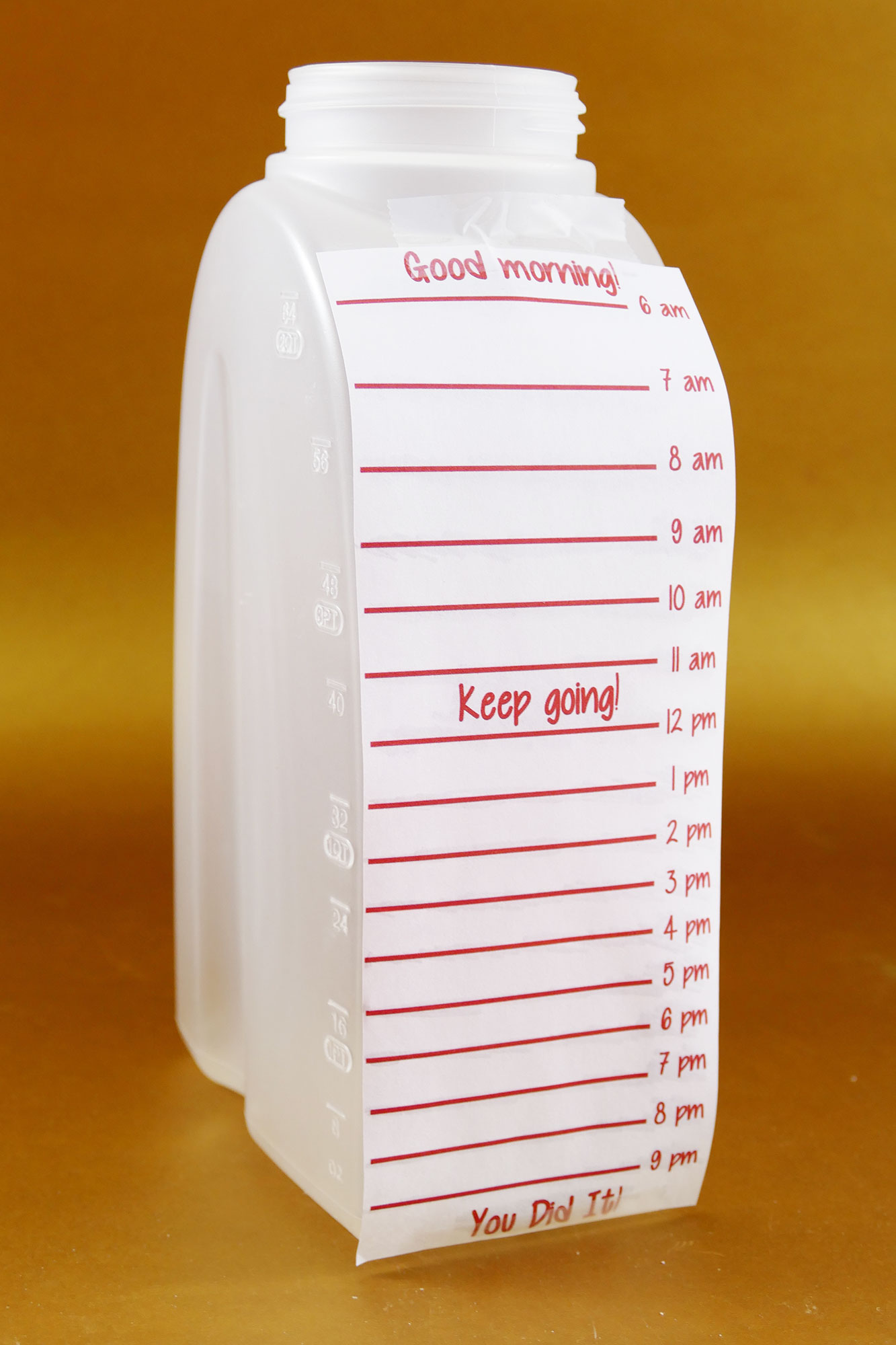 DIY Water Tracker Bottle Can Help You Lose Weight Jennifer Maker