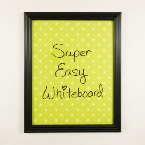 DIY Dry Erase Board From Dollar Store Finds | JenuineMom.com