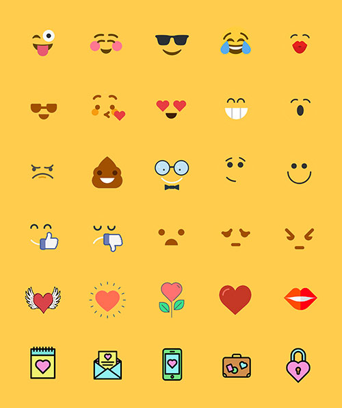 Free Emoji Printables for Crafts and Stickers| JenuineMom.com