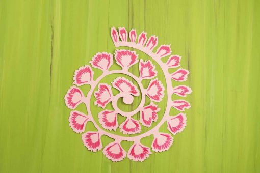 Rolled Paper Carnation | Quilled Flower | JenuineMom.com