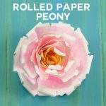 Rolled Paper Peony Flower | Quilled Flower | SVG Cut File