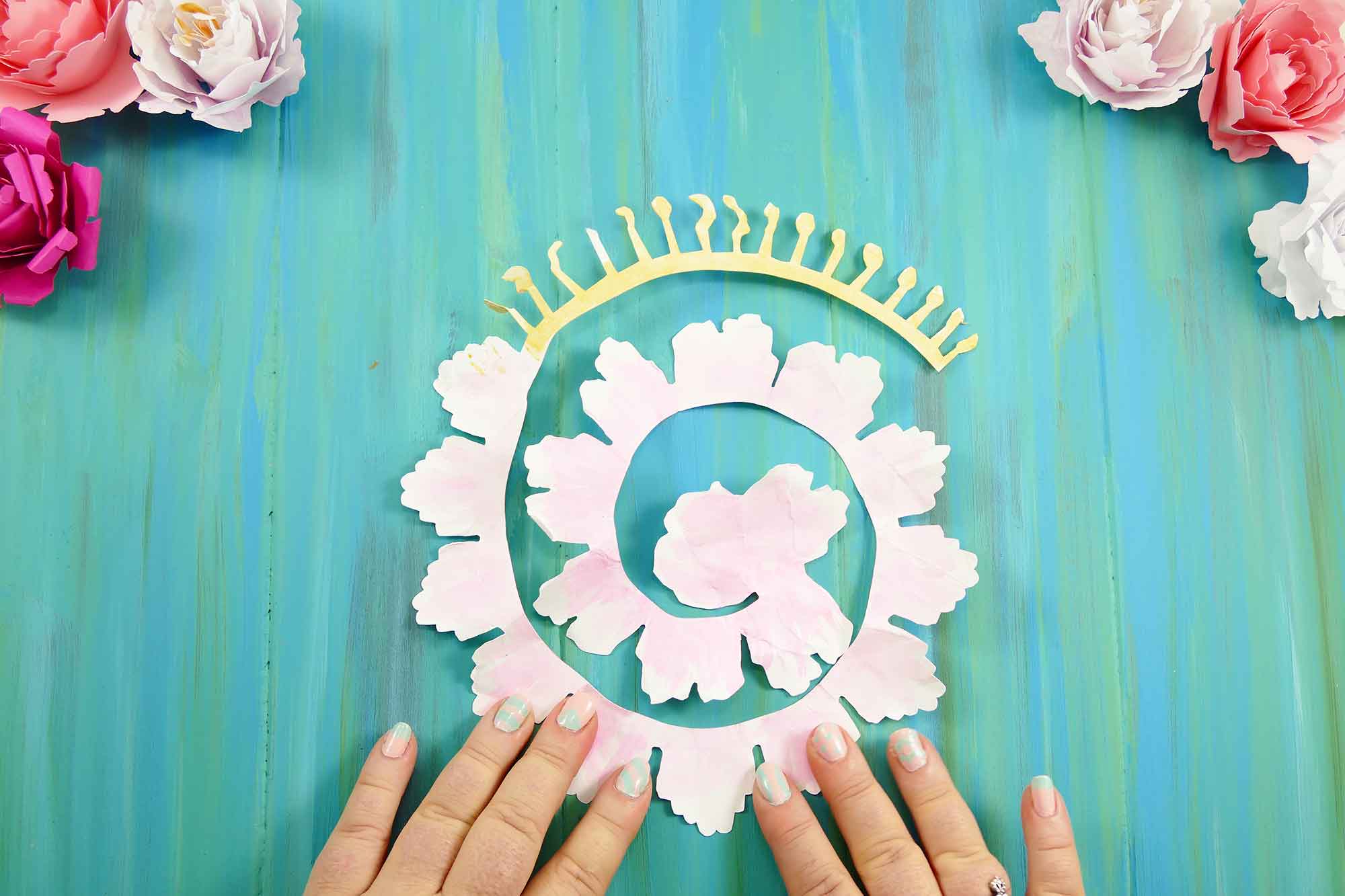 Download Rolled Paper Peony Flower Tutorial Quilling Jennifer Maker