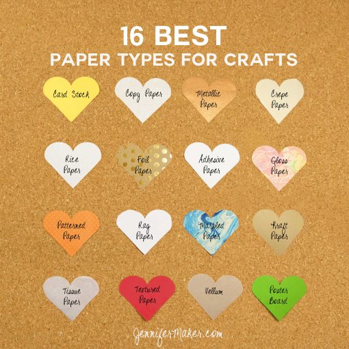 16 Best Paper Types for Amazing Crafts - Jennifer Maker