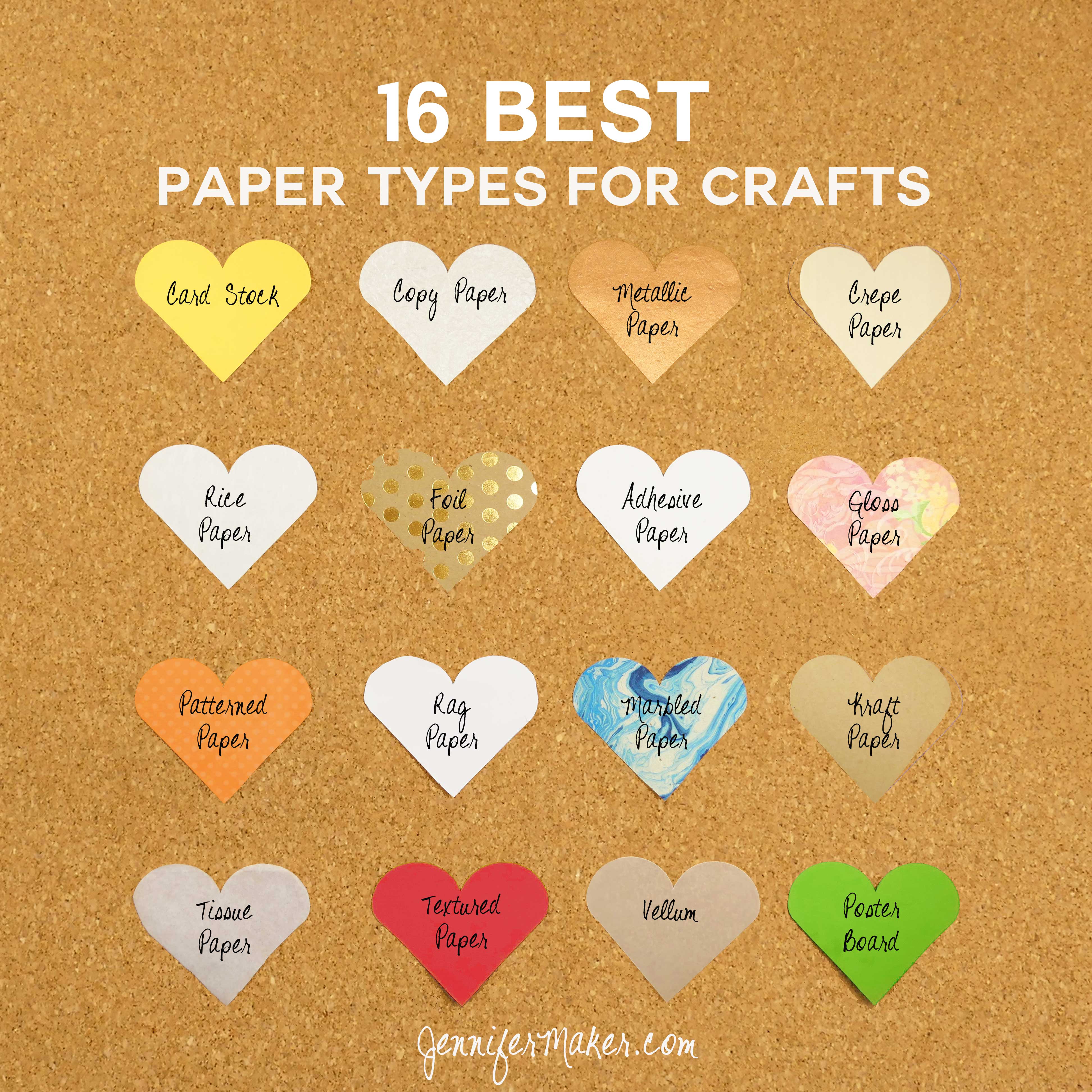 16 Best Paper Types for Amazing Crafts Jennifer Maker