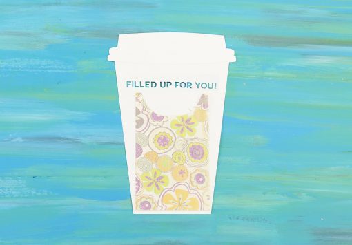 Take-Out Coffee Cup Gift Card Holder | JenniferMaker.com