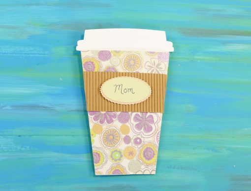 Take-Out Coffee Cup Gift Card Holder | JenniferMaker.com