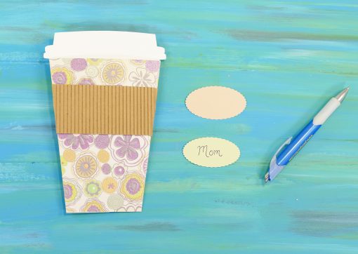 Take-Out Coffee Cup Gift Card Holder | JenniferMaker.com