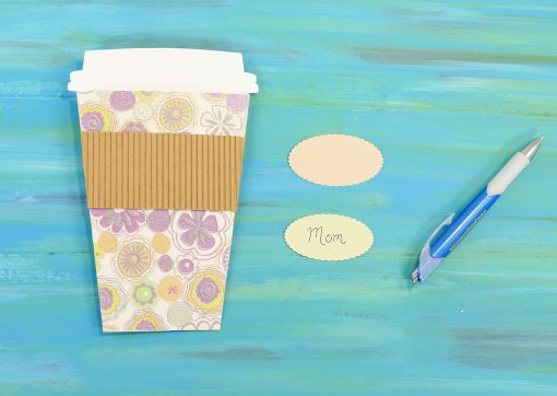 Coffee Cup Gift Card Holder Template FREE PDF and SVG File! - Leap