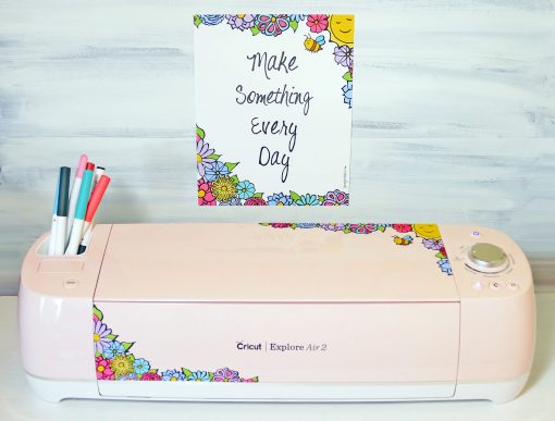 Cricut Decor with Printable Vinyl | JenniferMaker.com