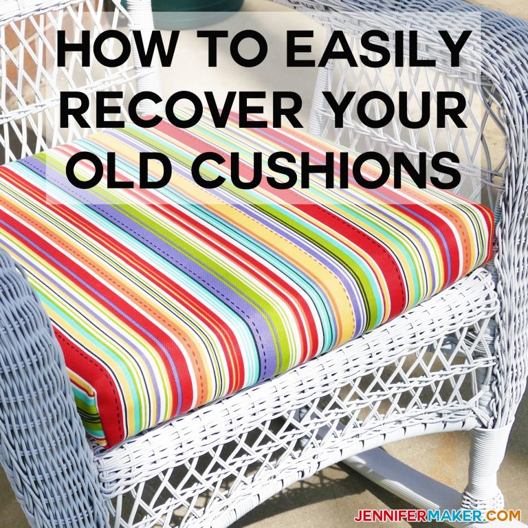 How to Recover Your Outdoor Cushions Quick & Easy