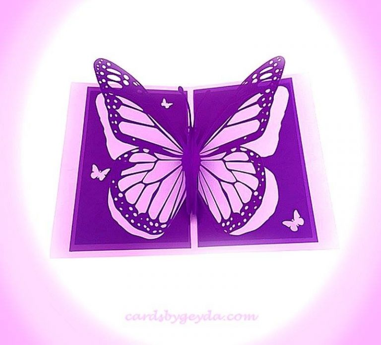 Download Easy Butterfly Card: DIY Pop-Up Tutorial - Jennifer Maker