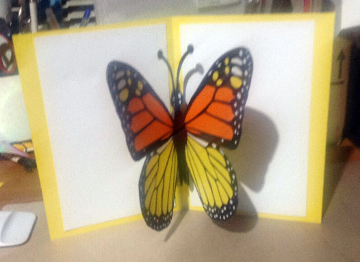 Free Free 306 Butterfly-Card-Jennifer Maker-Svg SVG PNG EPS DXF File