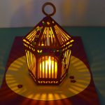 Put in a tea light to make a birdcage luminary! svg files