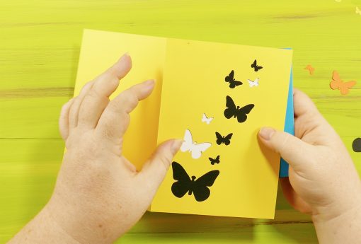 DIY Pop Up Butterfly Card