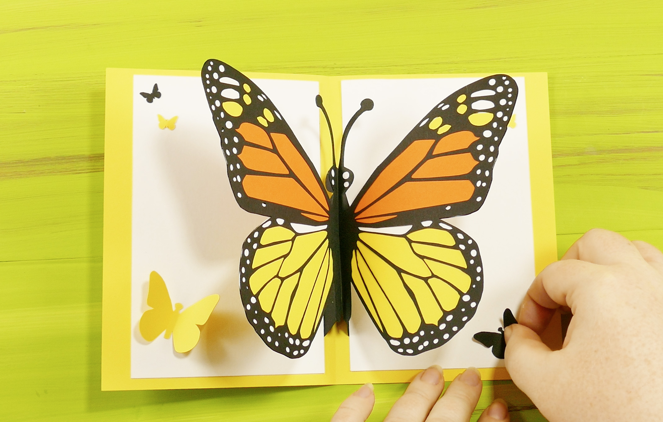 Free Free 306 Butterfly-Card-Jennifer Maker-Svg SVG PNG EPS DXF File