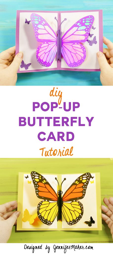 Free Free 129 Butterfly-Card-Jennifer Maker-Svg SVG PNG EPS DXF File