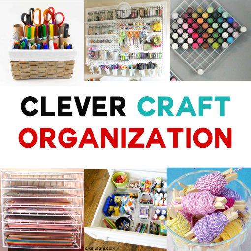 Clever Craft Organization Ideas | Craft Storage Solutions