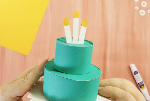 How To Make A Pop Up Birthday Cake Card Jennifer Maker