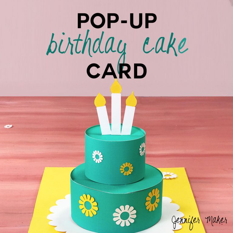 How to Make a Pop-Up Birthday Cake Card
