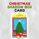 Christmas Tree Shadow Box Card | Cricut | Free Cut Files