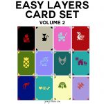 Easy Layers Card Set | Cricut Beginners | Free SVG Files