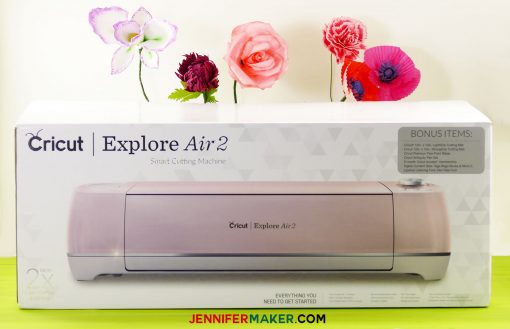 A new Cricut Explore AIr 2 in the box | Rose Gold Cricut | Pink