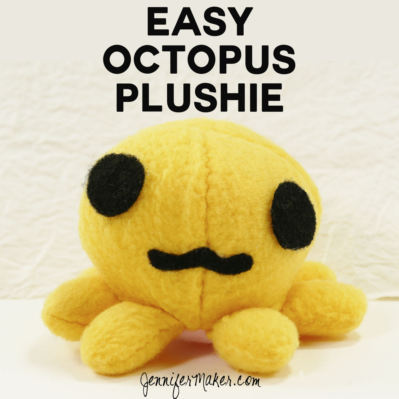 diy plush octopus