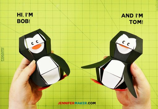 Bob and Tom the Penguin Paper Bombs