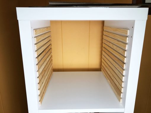 12x12 Paper Storage - DIY Vertical Organizer for Scrapbook Paper