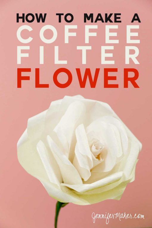 How to Make Coffee Filter Flowers | Tutorials