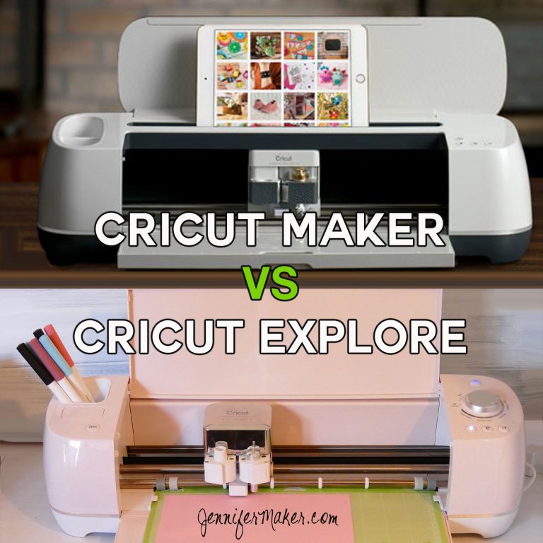 Cricut Maker vs. Cricut Explore: What’s Different, What’s Best