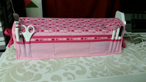 Simple DIY Cricut Dust Cover - Upcycle old T-Shirts - Katherine