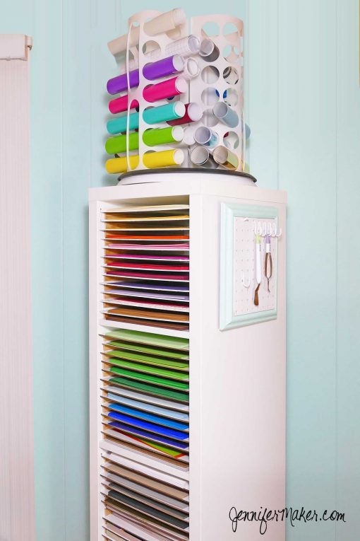 Craft Room Organization with JenniferMaker